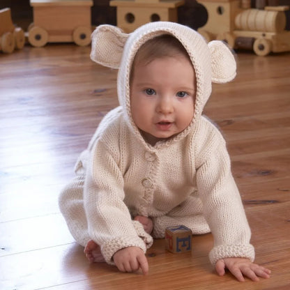 Appalachian Baby Lamb's Ear Cardigan Knit Kit
