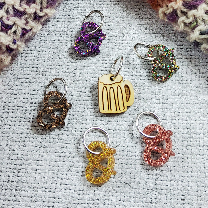 Katrinkles Stitch Marker Set - Arcylic