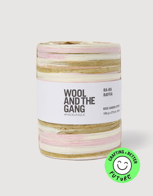 Wool and the Gang Ra-Ra Raffia Stripe