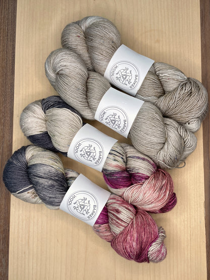 Barker Wool  Parquet Shawl Kit