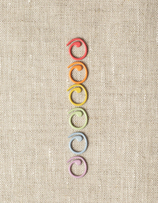 Cocoknits Colorful Split Ring Stitch Markers