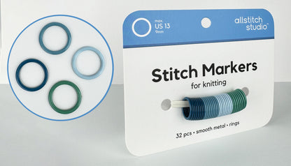 Allstitch Studio Metal Ring Stitch Markers
