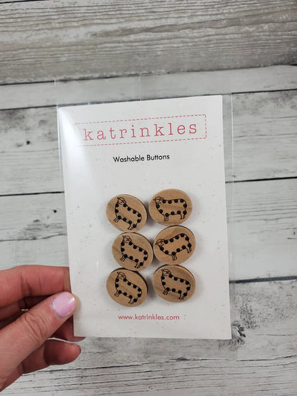 Katrinkles Washable Buttons