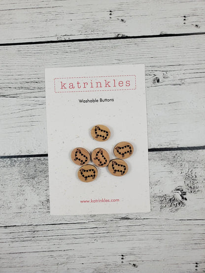 Katrinkles Washable Buttons