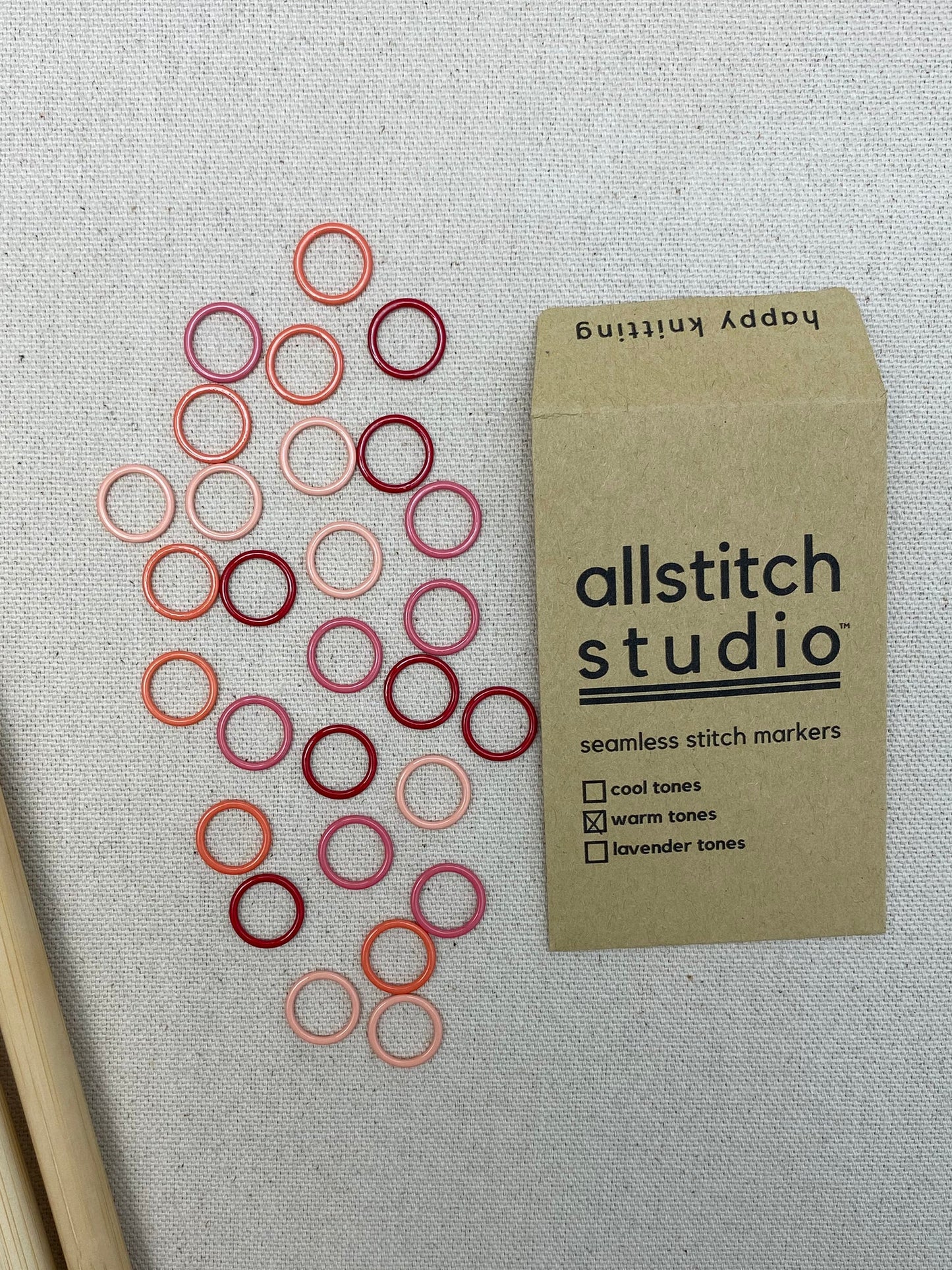 Allstitch Studio Metal Ring Stitch Markers