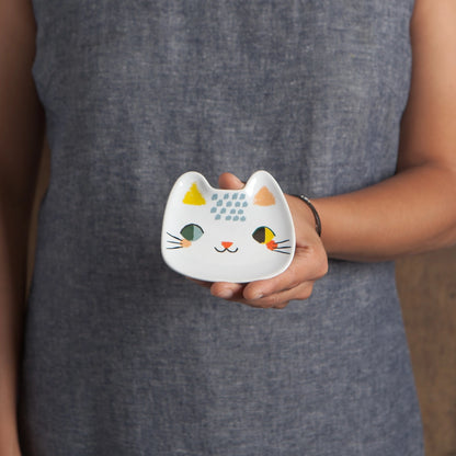 Danica Studio Meow Meow Cat Trinket Tray