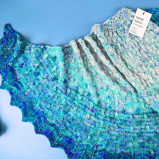 Twisted Ambition Dancing Droplets Shawl Kit