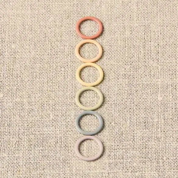 Cocoknits Colorful Ring Stitch Markers