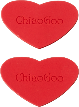 Chiaogoo Heart Rubber Grippers
