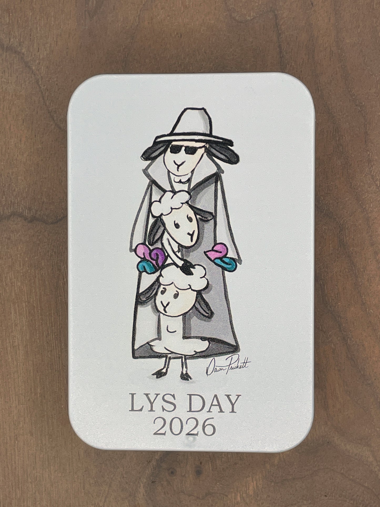 Twice Sheared Sheep 2026 LYS Day Storage Tin