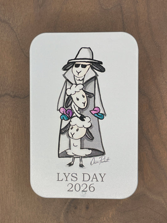 Twice Sheared Sheep 2026 LYS Day Storage Tin