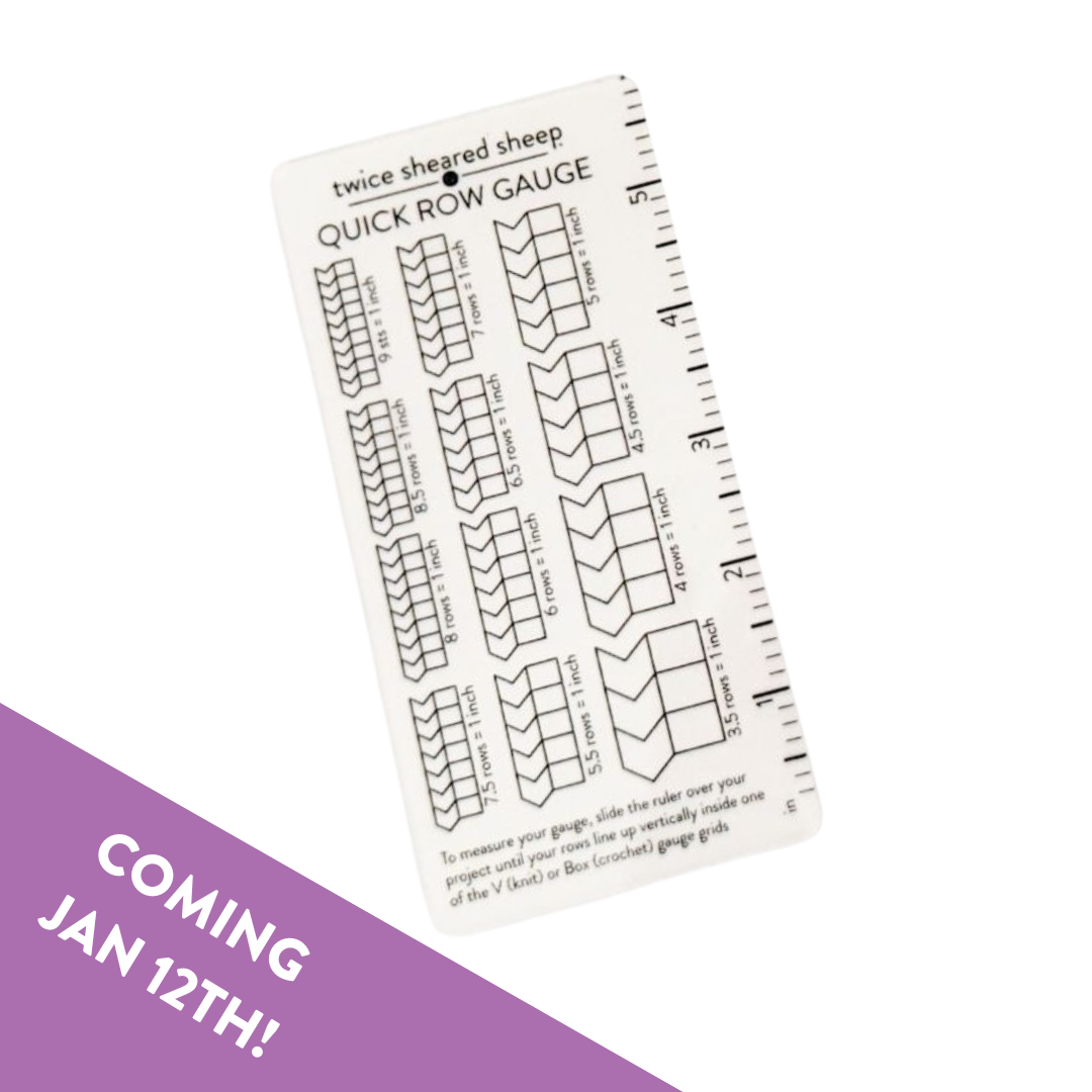 Twice Sheared Sheep - Quick Row Gauge Ruler