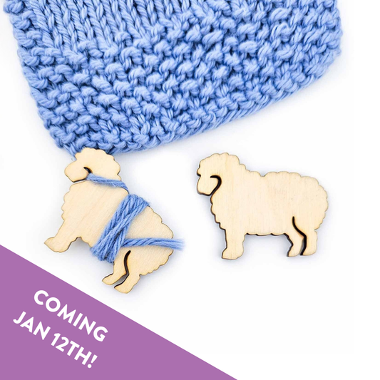 Twice Sheared Sheep - Yarn Bobbins and End Minders