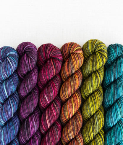 Sweetgeorgia Hexa Hue Mini-Skein Yarn Set